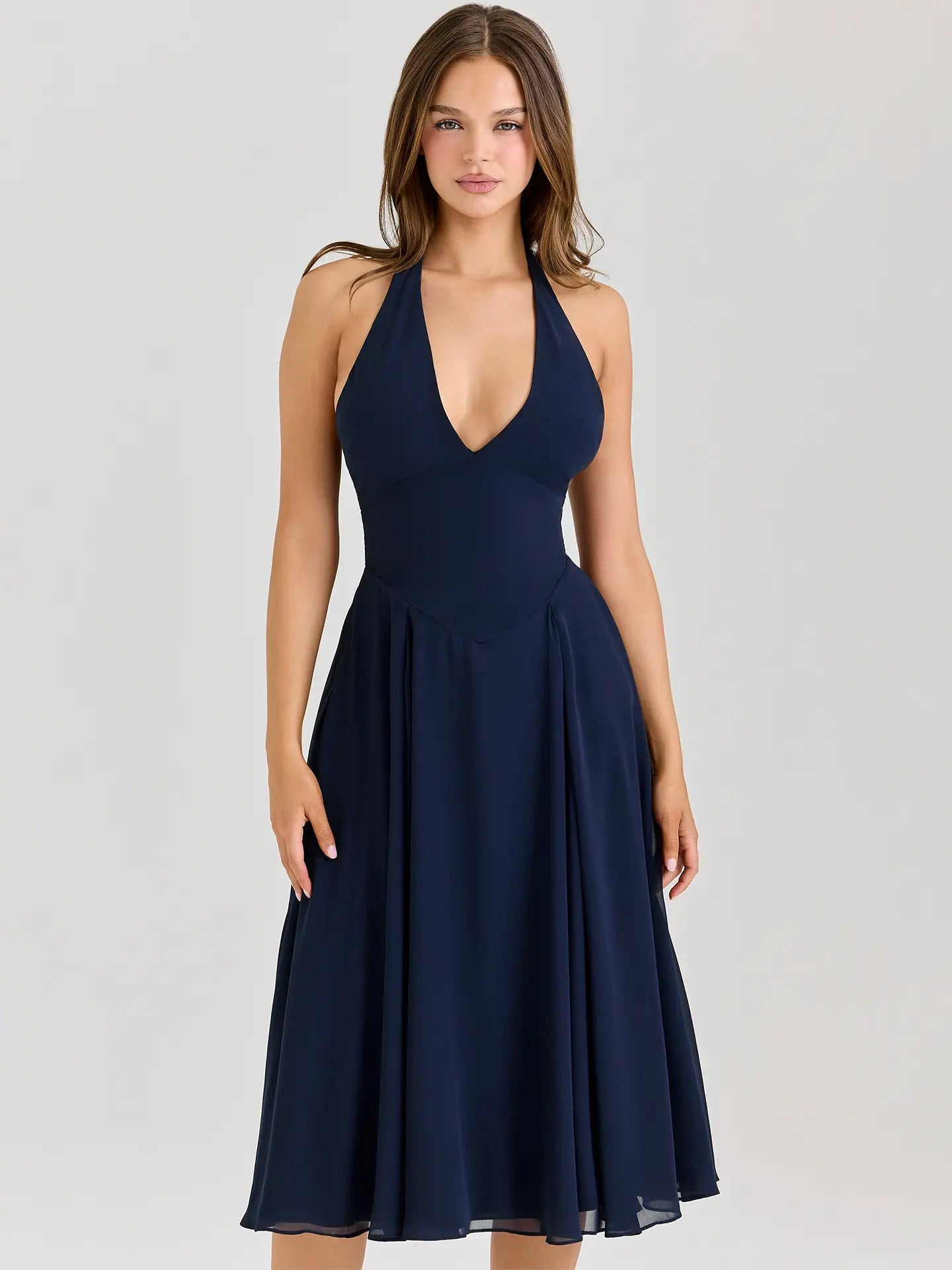 Vestido Midi Nysse - Azul
