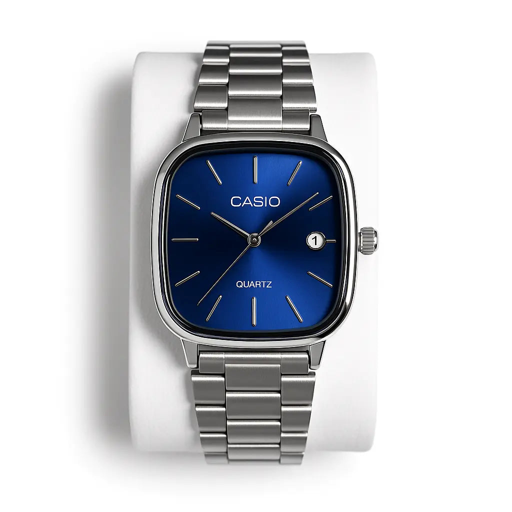 Relógio CASIO Luxurious - Resistente à água | Aço Inoxidável