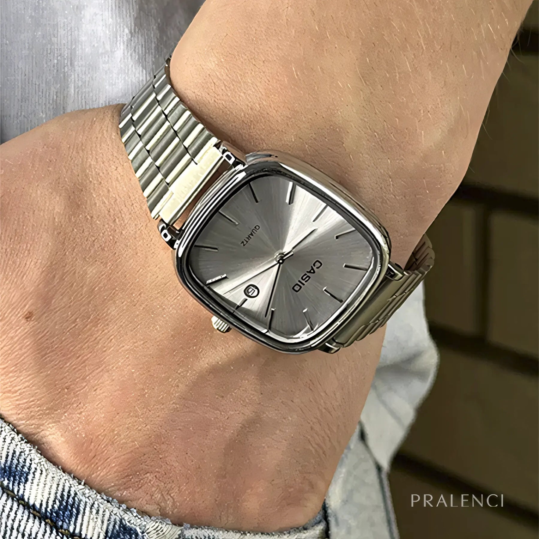 Relógio CASIO Luxurious - Resistente à água | Aço Inoxidável