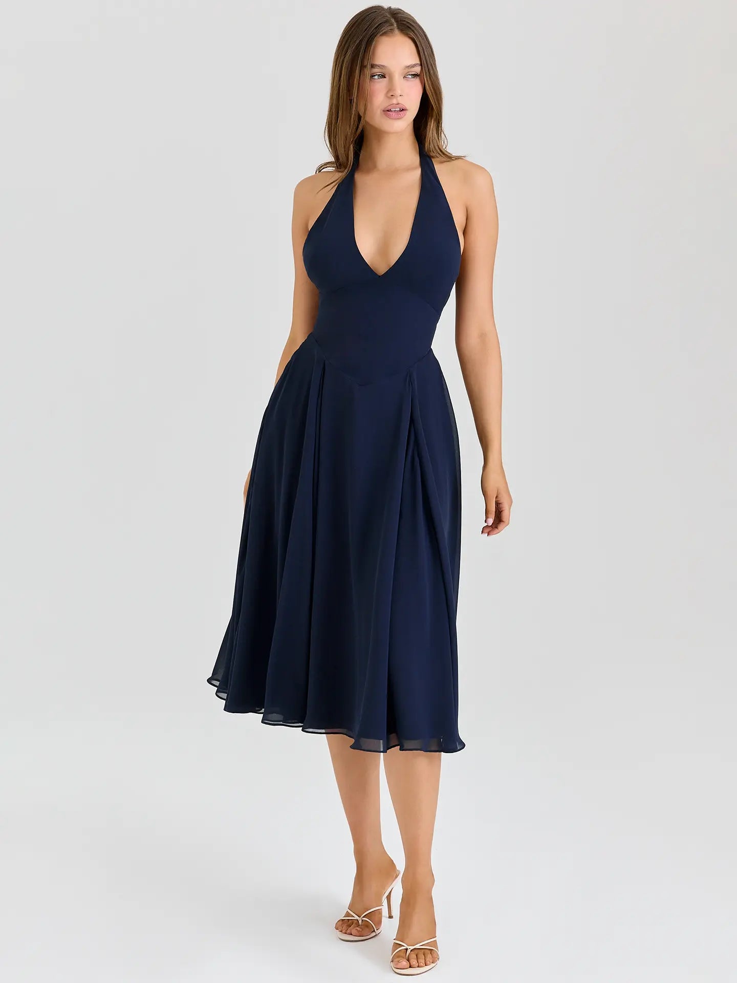 Vestido Midi Nysse - Azul