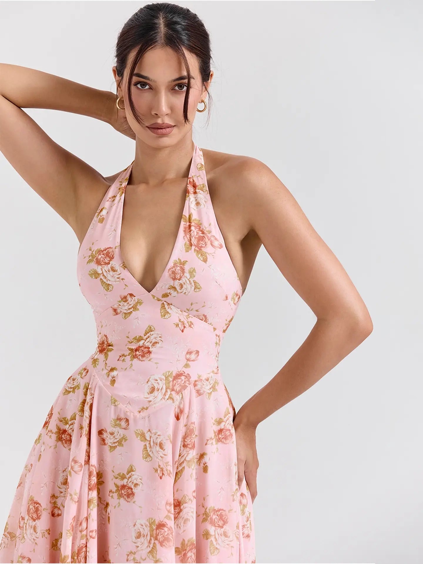 Vestido Midi Nysse - Rose