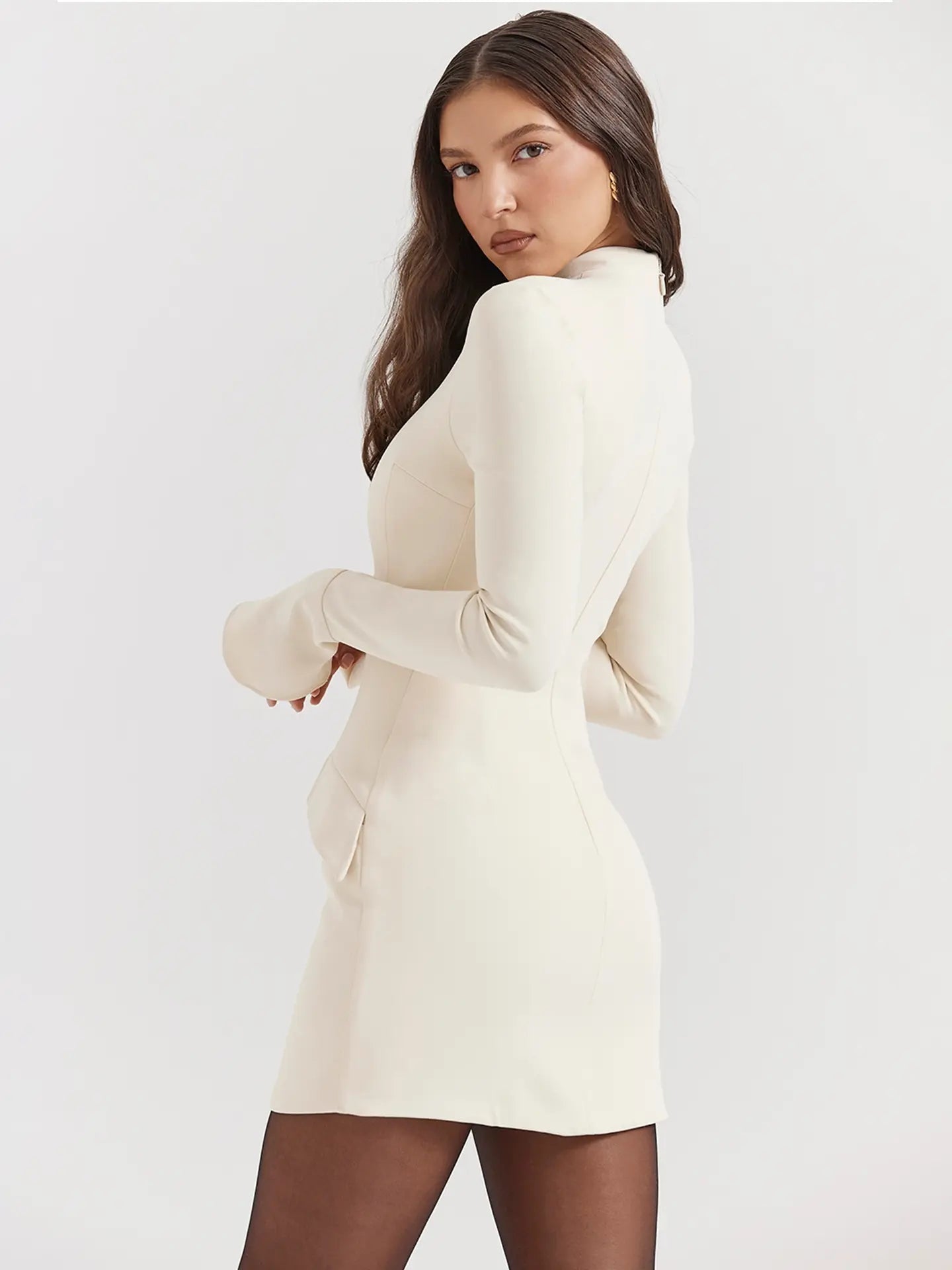 Vestido Curto Maelis - Branco