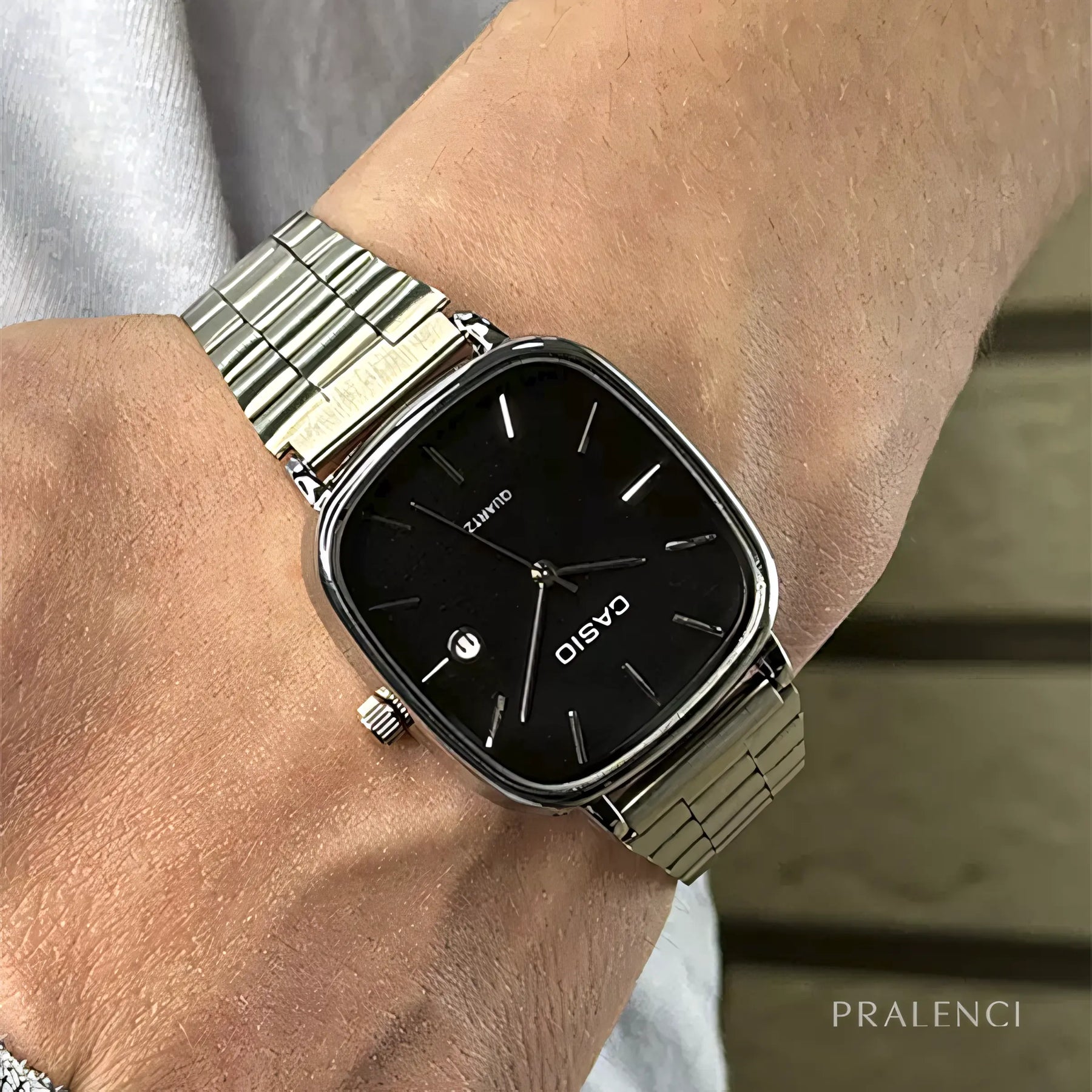 Relógio CASIO Luxurious - Resistente à água | Aço Inoxidável