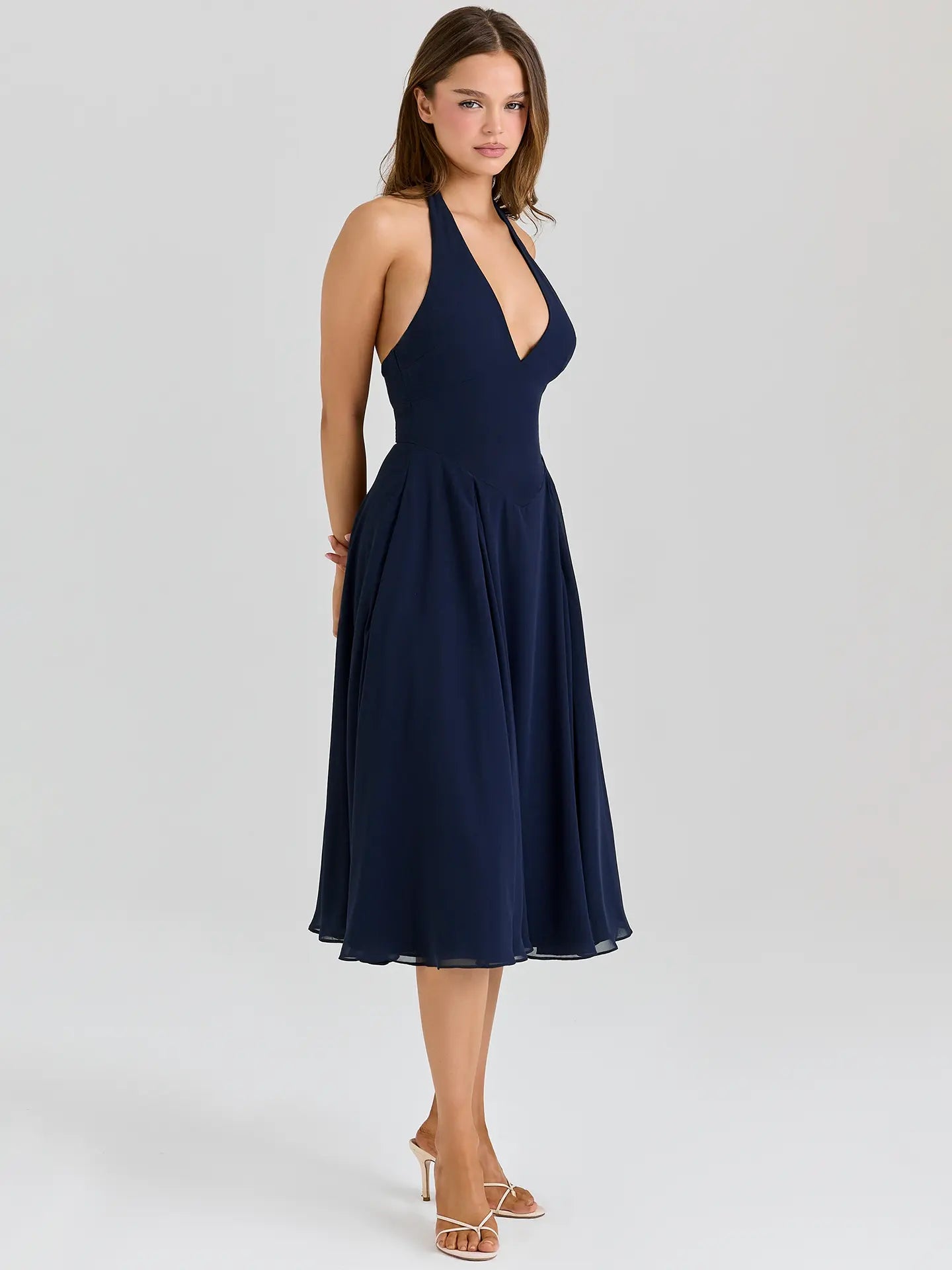 Vestido Midi Nysse - Azul