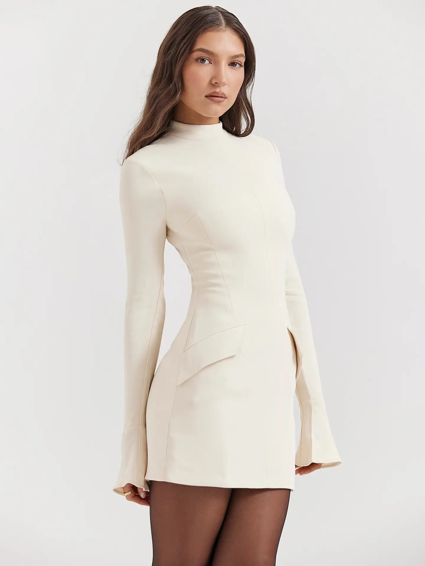 Vestido Curto Maelis - Branco