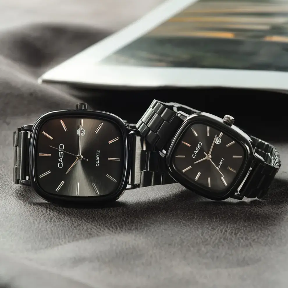 Relógio CASIO Luxurious - Resistente à água | Aço Inoxidável (New Edition) - COMPRE 1 LEVE 2