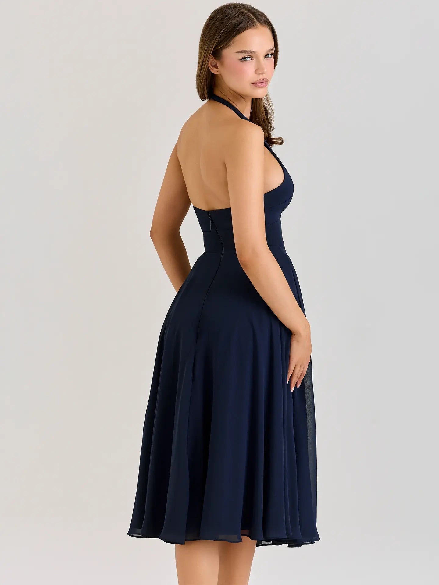 Vestido Midi Nysse - Azul