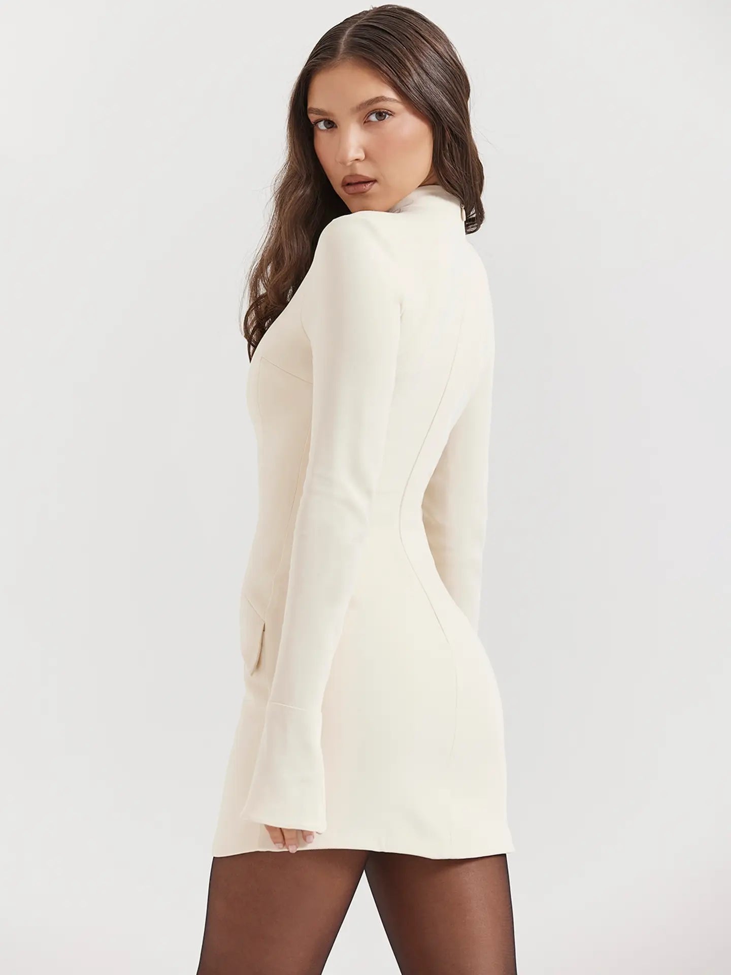 Vestido Curto Maelis - Branco