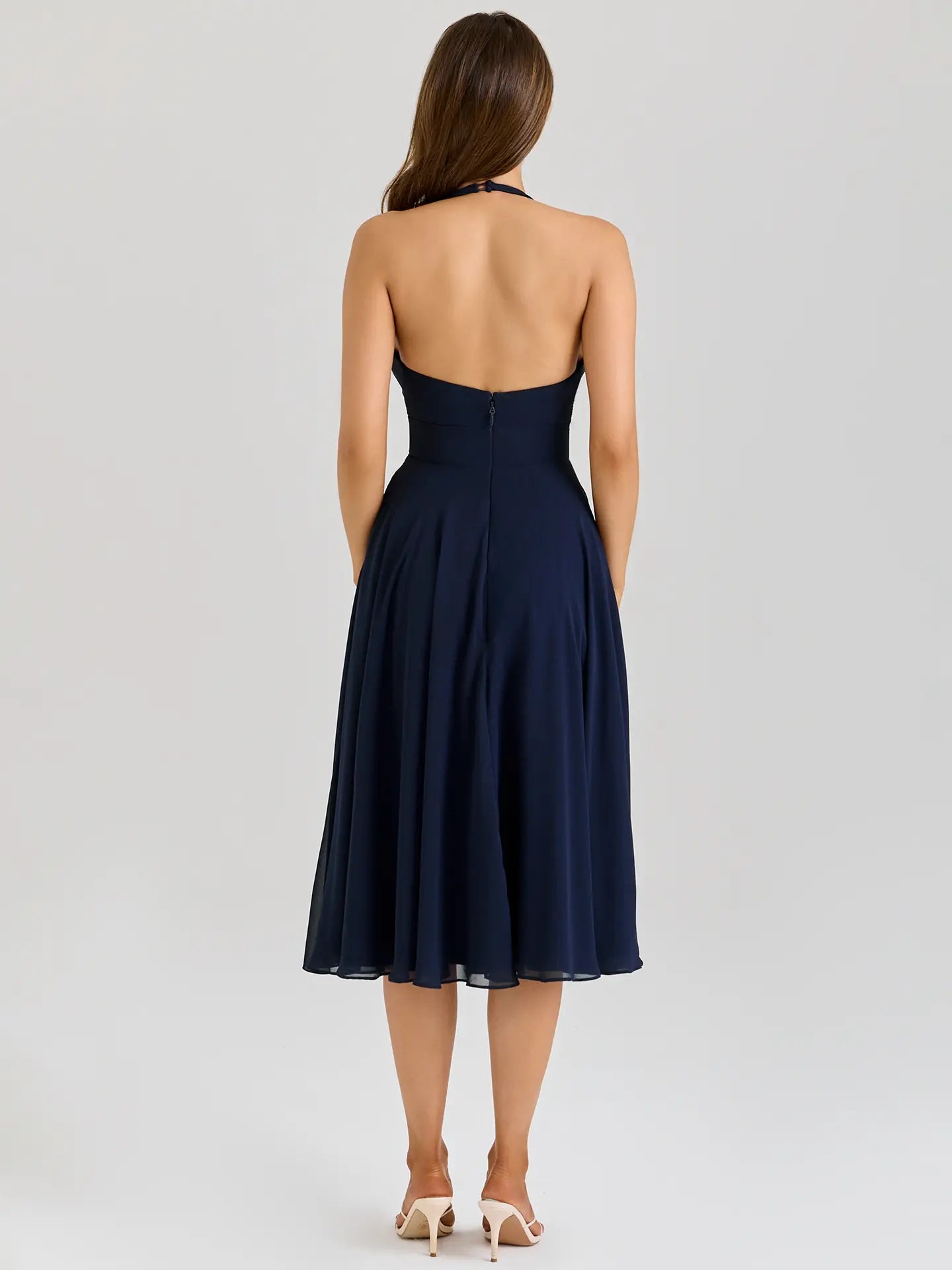 Vestido Midi Nysse - Azul
