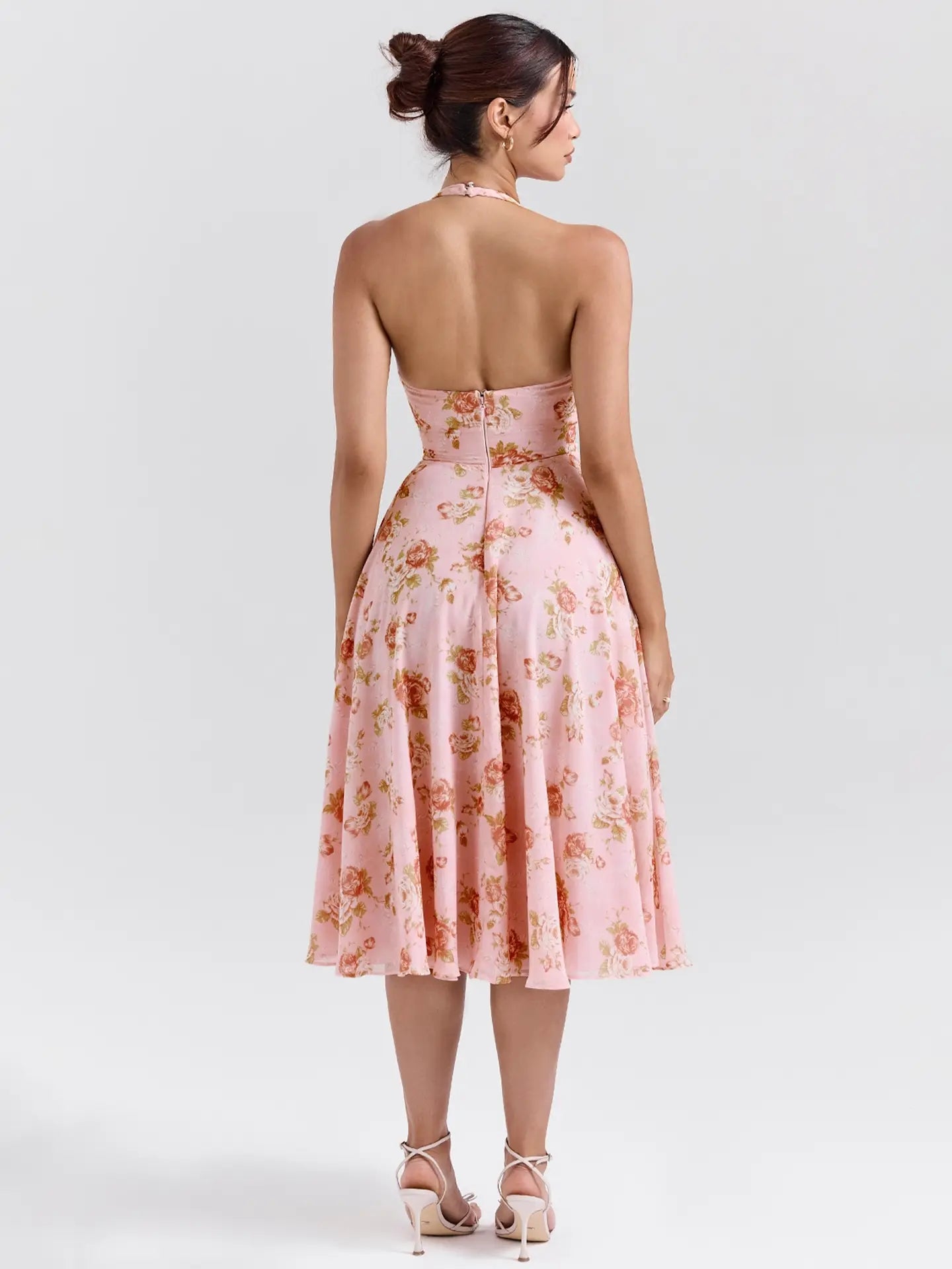 Vestido Midi Nysse - Rose