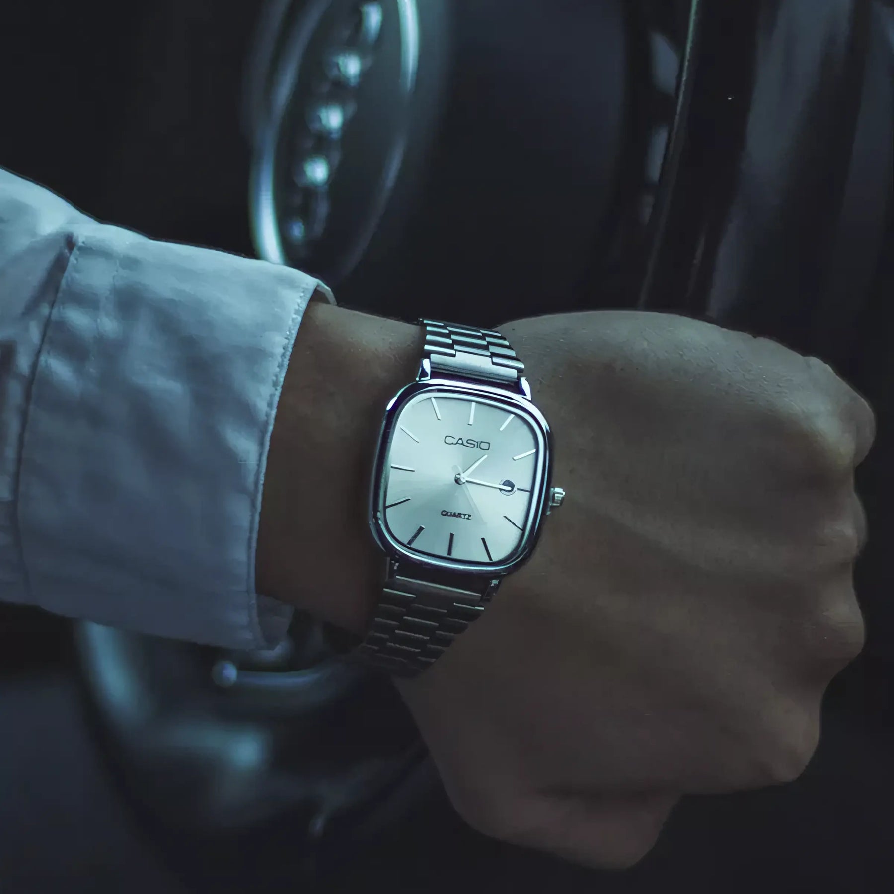 Relógio CASIO Luxurious - Resistente à água | Aço Inoxidável