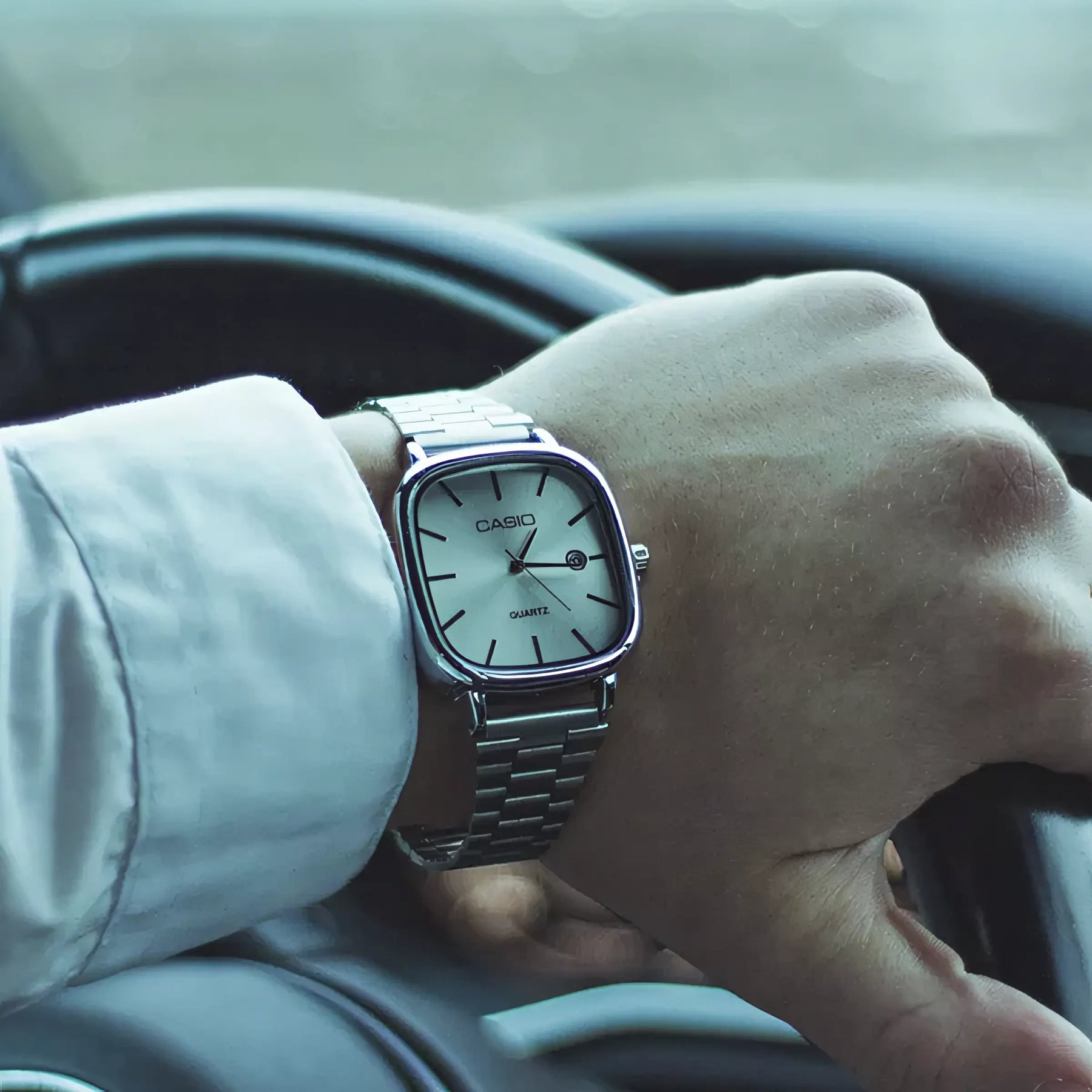 Relógio CASIO Luxurious - Resistente à água | Aço Inoxidável