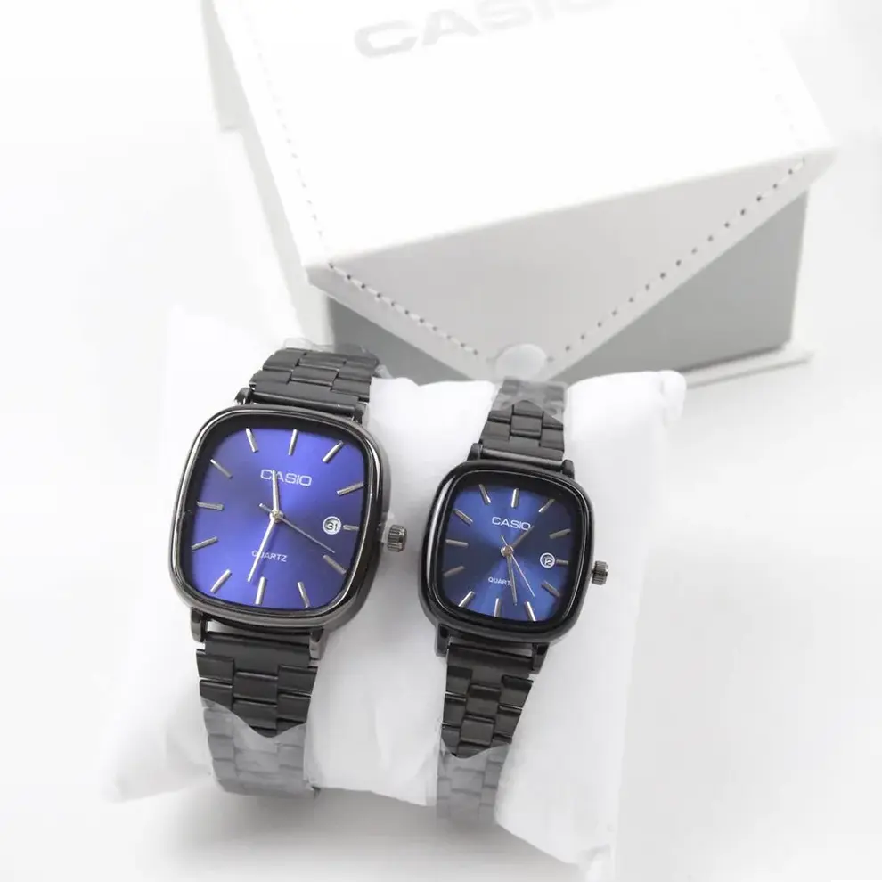 Relógio CASIO Luxurious - Resistente à água | Aço Inoxidável (New Edition) - COMPRE 1 LEVE 2