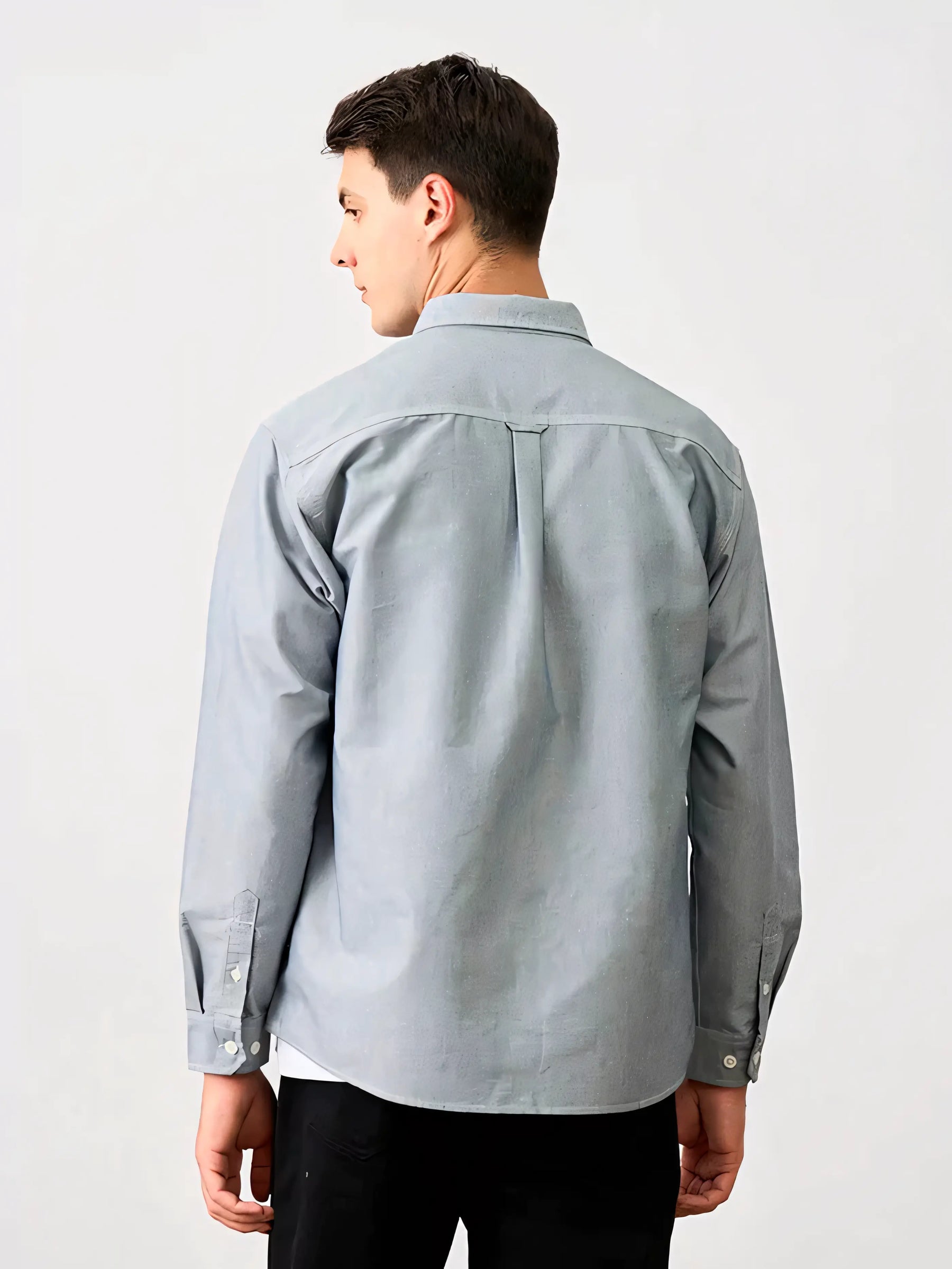 Jaqueta Masculina Oxford Sólida