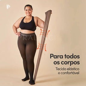 Kit Meia Calça Forrada Translúcida (Compre 1 Leve 2) - QUEIMA DE ESTOQUE