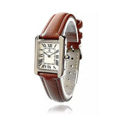 Relógio Feminino de Couro Vintage