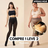 Kit Meia Calça Forrada Translúcida (Compre 1 Leve 2) - QUEIMA DE ESTOQUE