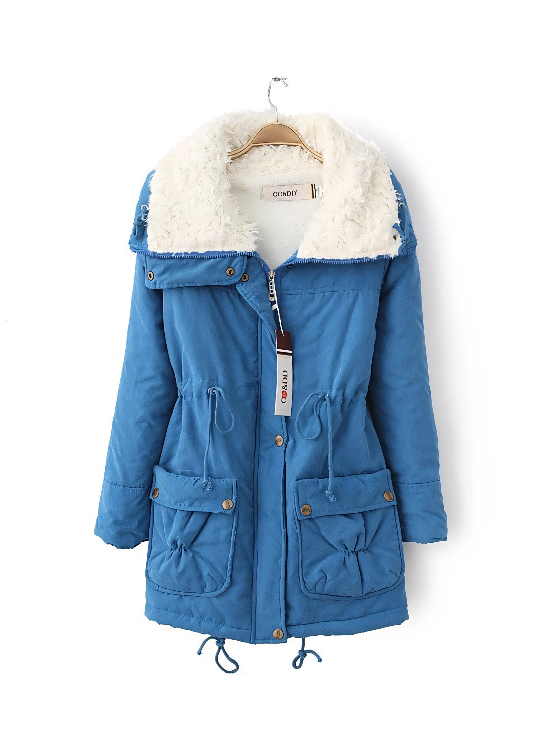 Parka Peluciada Feminina