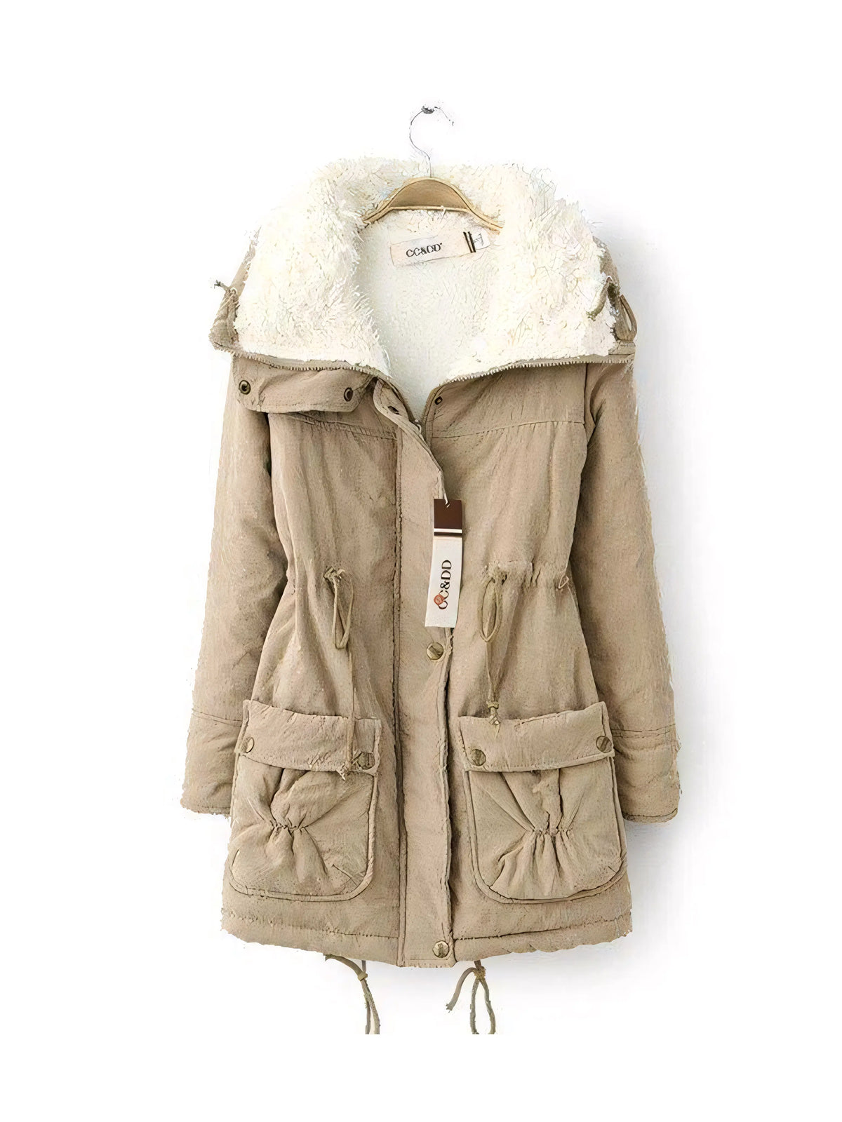 Parka Peluciada Feminina