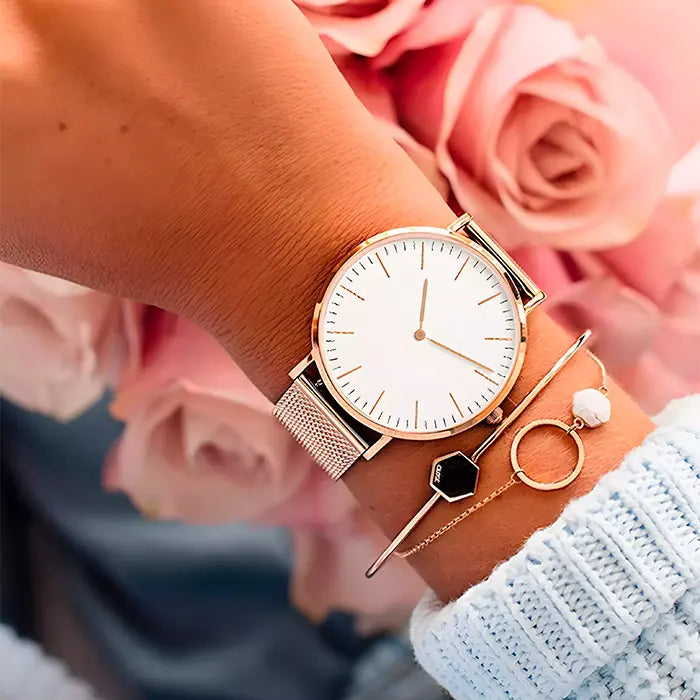 Relógio Feminino Minimalista Bella