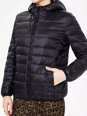 Jaqueta Puffer Soft Impermeável Feminina