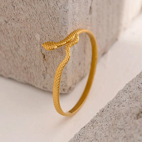 Bracelete Cobra com Textura