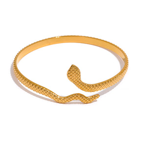 Bracelete Cobra com Textura