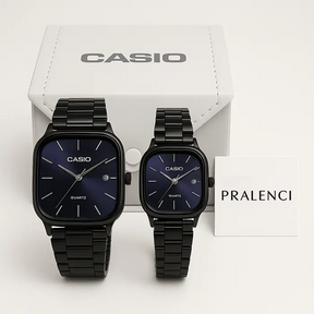 Relógio CASIO Luxurious - Resistente à água | Aço Inoxidável (New Edition) - COMPRE 1 LEVE 2