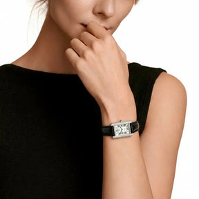 Relógio Feminino de Couro Vintage